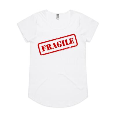 Fragile - AS Colour - Women's 'Mali' Scoop Tee Thumbnail