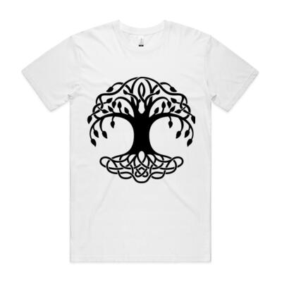Tree of life black - AS Colour - Organic Staple Tee Thumbnail